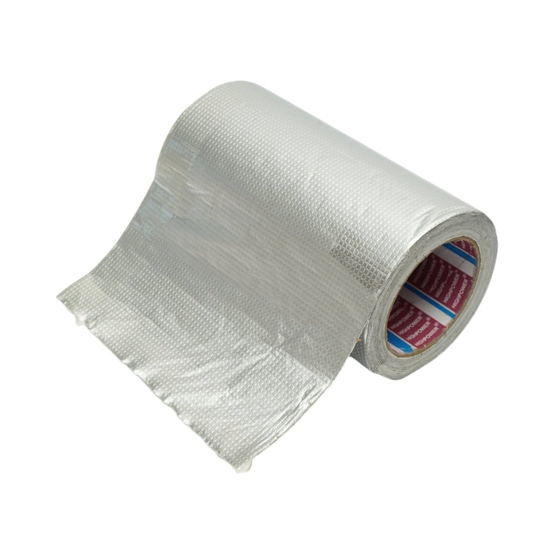 Nastro impermeabilizzante autoadesivo in butile HighPower, 200 mm x 5 m, con lamina in alluminio