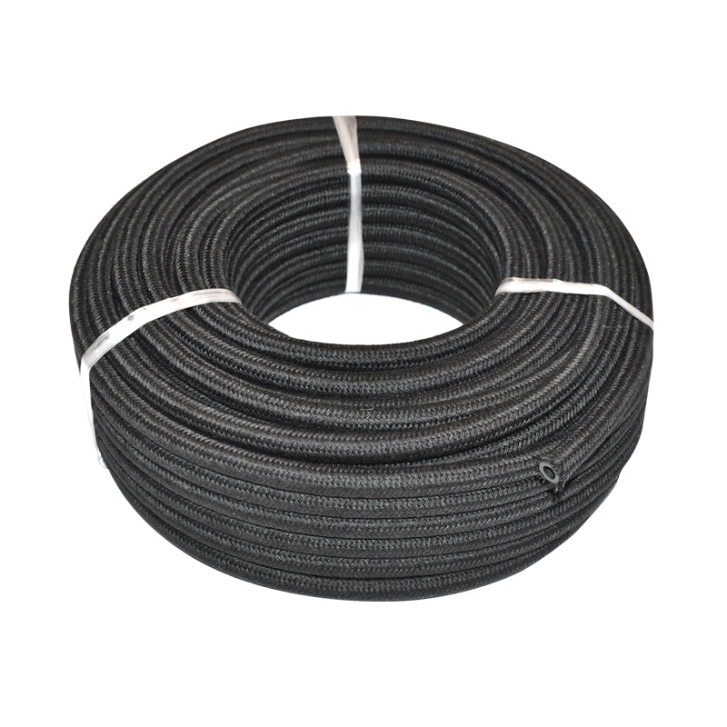 Tubo carburante 6x11 con protezione in cotone, rotolo 30m