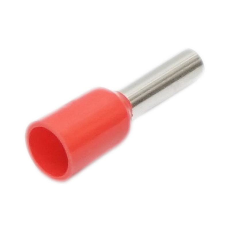 Puntalini isolati per cavi Longroad E2508 2,5 mm² / 8 mm
