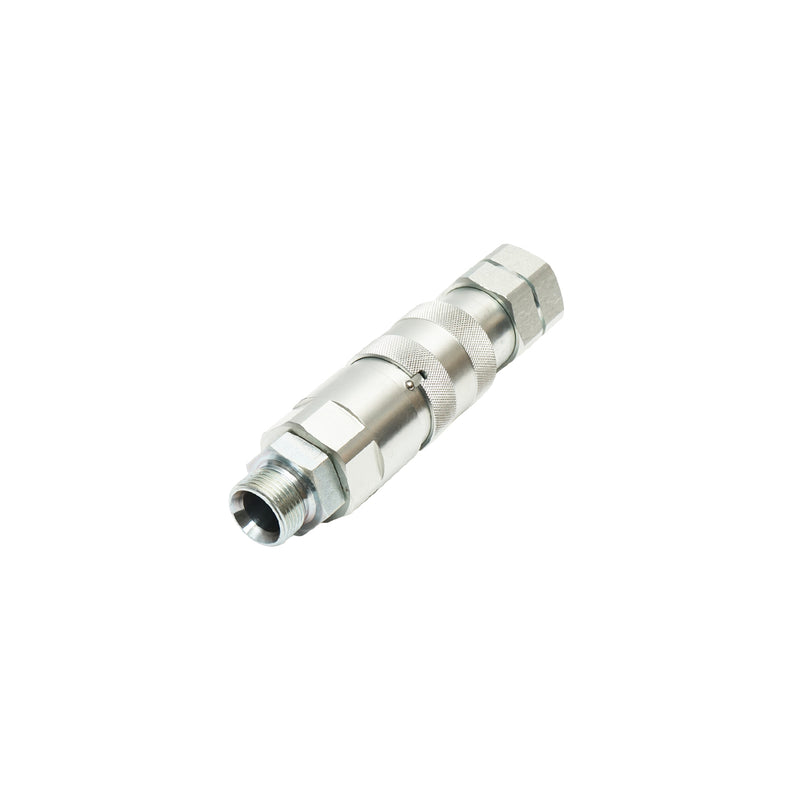 Set di raccordi a innesto rapido da 1 pollice (femmina + maschio), adattatore diritto, 93x45x48 mm