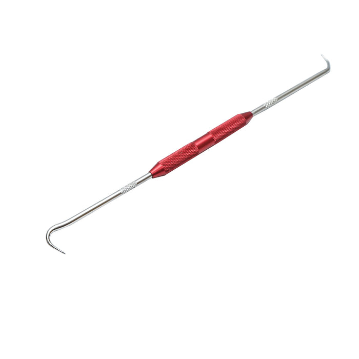 Mini gancio doppio per rimuovere guarnizioni, paraoli e O-ring, Breckner Germany