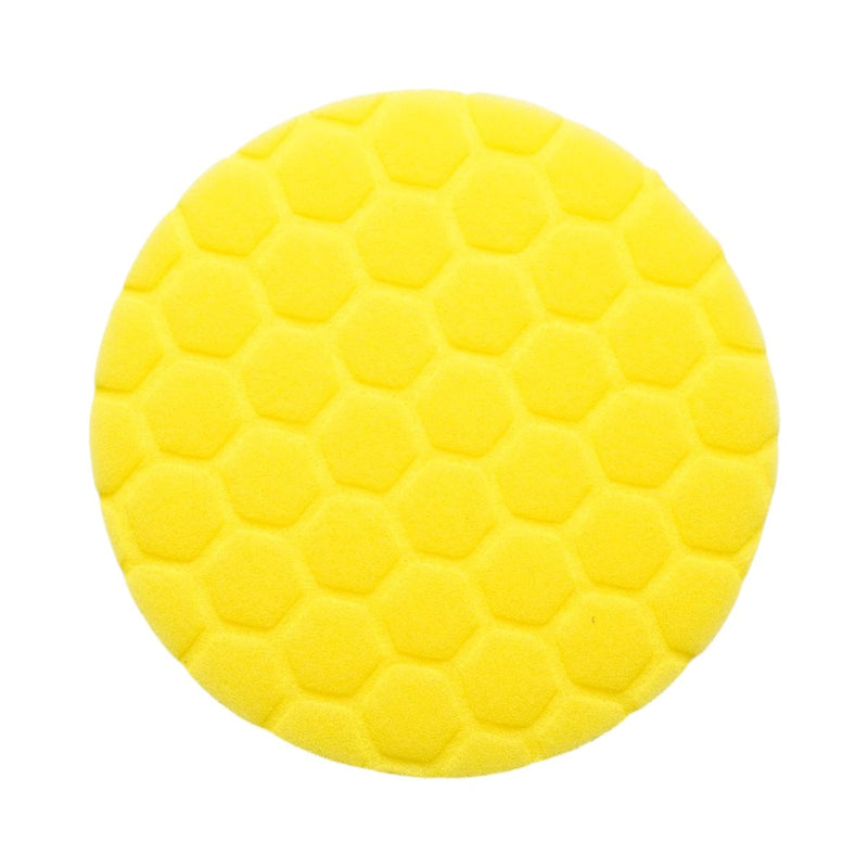 Set da 9 pezzi da 125 mm con attacco a velcro per levigatura e lucidatura: spugne per lucidatura, tampone in lana, tampone abrasivo, dischi abrasivi (P80, P120, P180) e adattatore M14 per smerigliatrici angolari e trapani. Breckner Germany