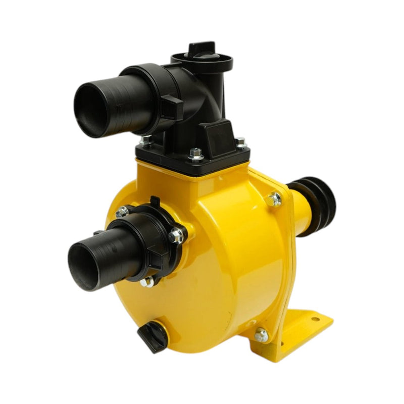 Pompa centrifuga autoadescante per acqua con doppia puleggia, 3 kW, 2 pollici, portata 33 m³/h, profondità di aspirazione 7 m, prevalenza 33 m, per irrigazione