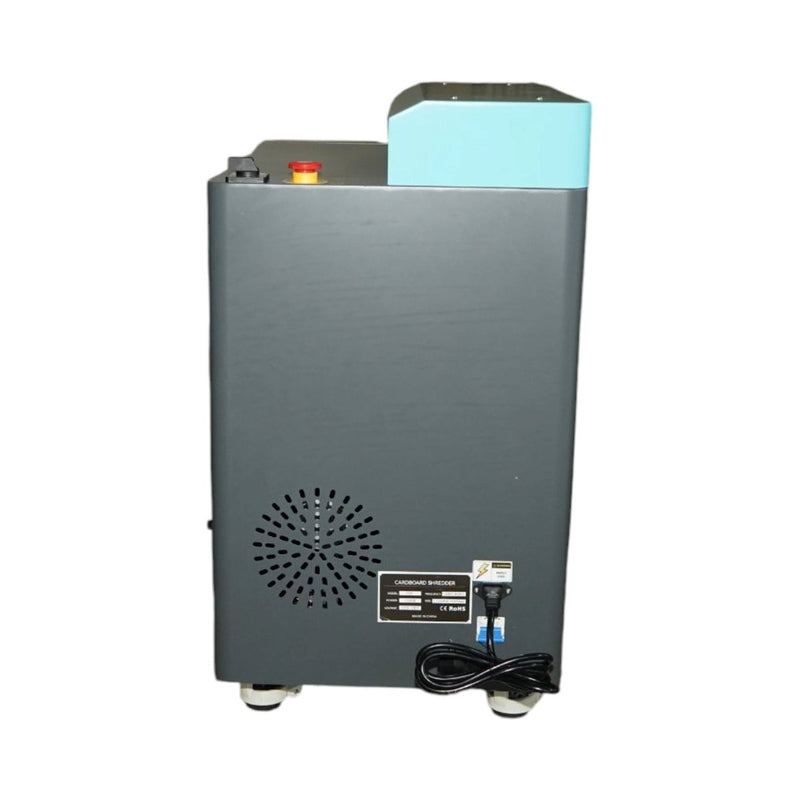 Tritacartoni industriale 550 mm, 1500 W, 220 V, velocità regolabile 0-18 m/min, spessore massimo 10 mm Minuzzacartoni  Macina cartone