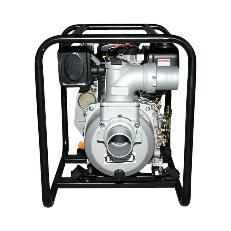 Motopompa diesel da 7 CV, 3 pollici, portata 60 m³/h, profondità di aspirazione 13 m, prevalenza 26 m Breckner Germany