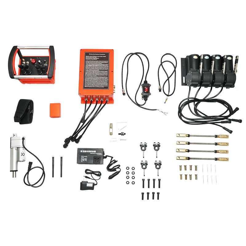 Telecomando industriale wireless con 4 comandi, DC 24 V, IP65, portata 1000 m Breckner Germany