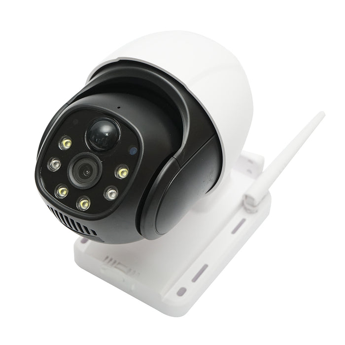 Telecamera di videosorveglianza da 3MP, WIFI 4G rotante con pannello solare da 7,5W, PTZ, 1080P, sensore di movimento, visione notturna, applicazione V380 Pro