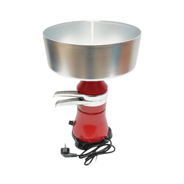 Separatore di panna dal latte o per scrematura automatica, 300W, 220V, recipiente in alluminio da 12L, capacità 80L/h.