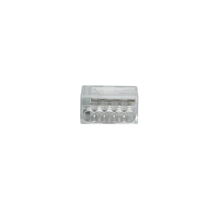 Connettore rapido per conduttore rigido 24A 450V, 5 poli 0,75-2,5mm Leader