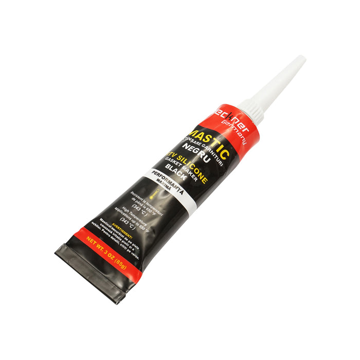 Silicone nero sigillante per guarnizioni 85g temp. alta 343 gradi