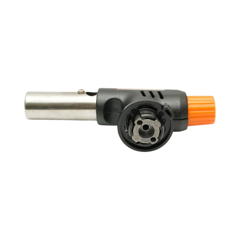 Testina per torcia a gas, accensione piezoelettrica, fiamma regolabile a 1300°C (Flame Gun)