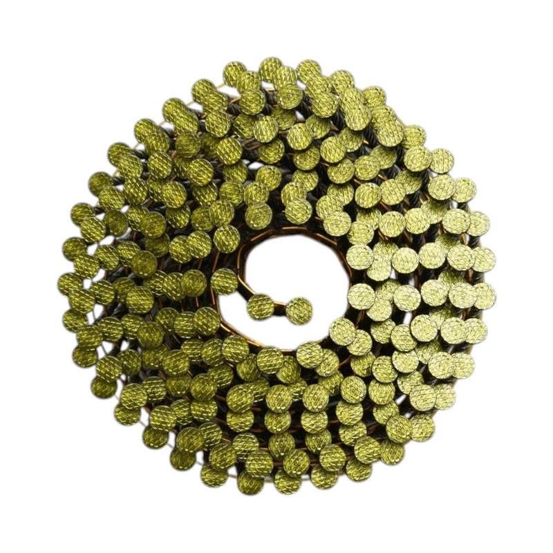 Set di 7.200 chiodi in bobina a gambo anulare per edilizia (2,9 x 70 mm): 240 chiodi/bobina, 30 bobine/scatola.