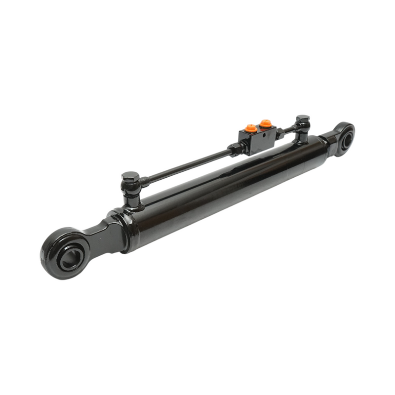 Terzo punto centrale regolabile idraulico, categoria 2–2, lunghezza chiusa 680 mm, corsa 360 mm.