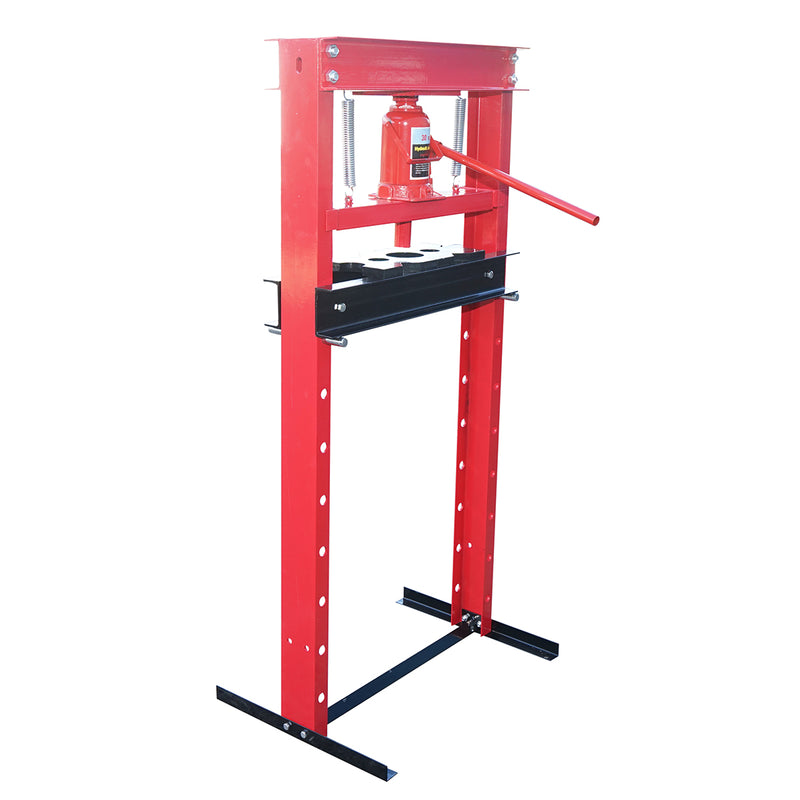 Pressa idraulica 30T, apertura regolabile 50-1050mm, corsa pistone 0-160mm