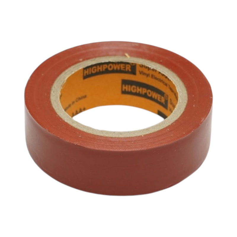 Nastro isolante in vinile color bordeaux 19 mm x 9 m – Ignifugo, qualità superiore AAA+ ad alte prestazioni