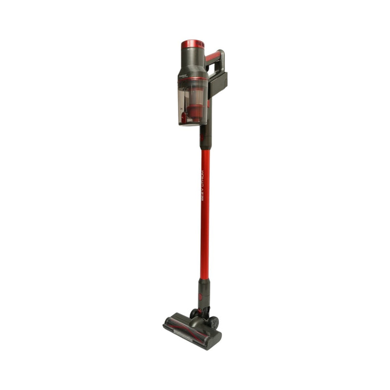 Aspirapolvere verticale 2 in 1 senza fili, 350 W, potenza di aspirazione 27 kPa, batteria Li-ion da 2.200 mAh, contenitore della polvere da 0,8 L, display touch, spazzola con illuminazione LED, tecnologia ciclonica Breckner Germany