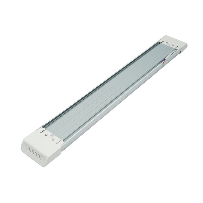 Lampada da parete lineare a LED 30W, 220V, 600x75x25mm IP20