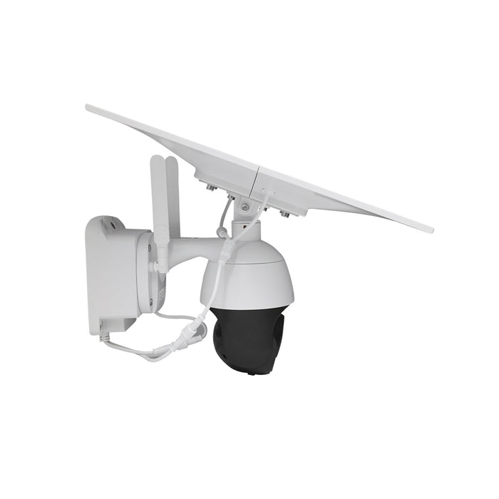 Telecamera di videosorveglianza LS-4GS50 24/7 rotante completamente autonoma 10-15 giorni/ricarica con pannello solare 4.3W, PTZ, 4G, 1080P LS Vision