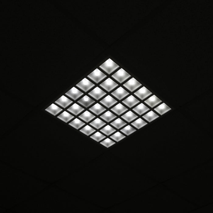 Pannello LED Slim 48W, 220V, 6500K, IP20, 595x595x20mm per soffitto a cassettoni