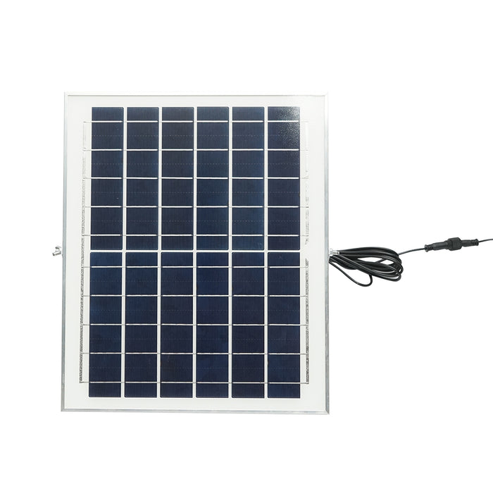 Proiettore led 100W con pannello solare 15W, batteria 1800mAh e telecomando IP67