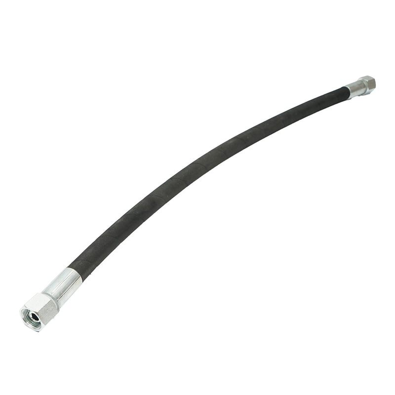 Tubo ad alta pressione 2SN DN10 con raccordi pressati idraulicamente, L = 600 mm (riduzione M20x20)