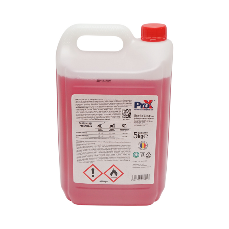 Pardoclean Pro-X – Detergente e sgrassatore professionale concentrato per pavimenti duri (5 kg)