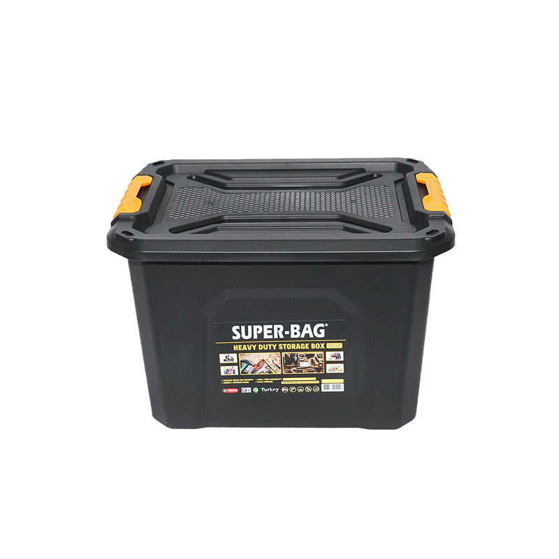 Contenitore robusto con coperchio, 18 L, 385x295x260 mm