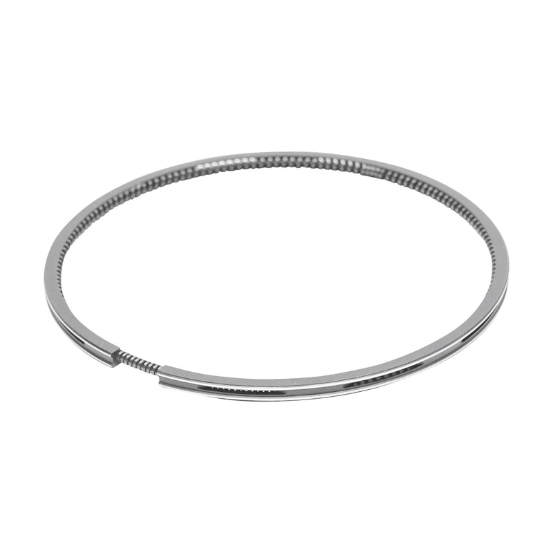 Segmenti pistone motore Ø104 mm (3,00 × 2,50 × 4,00 mm) per Fiat e New Holland con motore Iveco, codici OEM 153634545 e 1902451. Breckner Germany