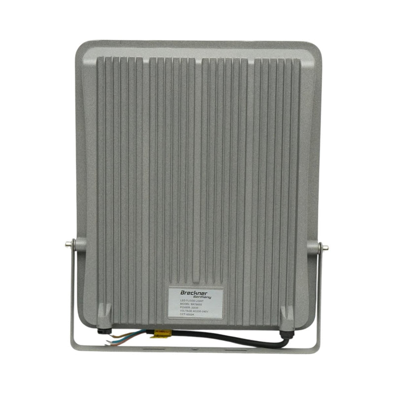 Proiettore LED 200W, 220V, 6500K, 18000lm, fascio largo, 325x270x32mm, IP66 Breckner Germany