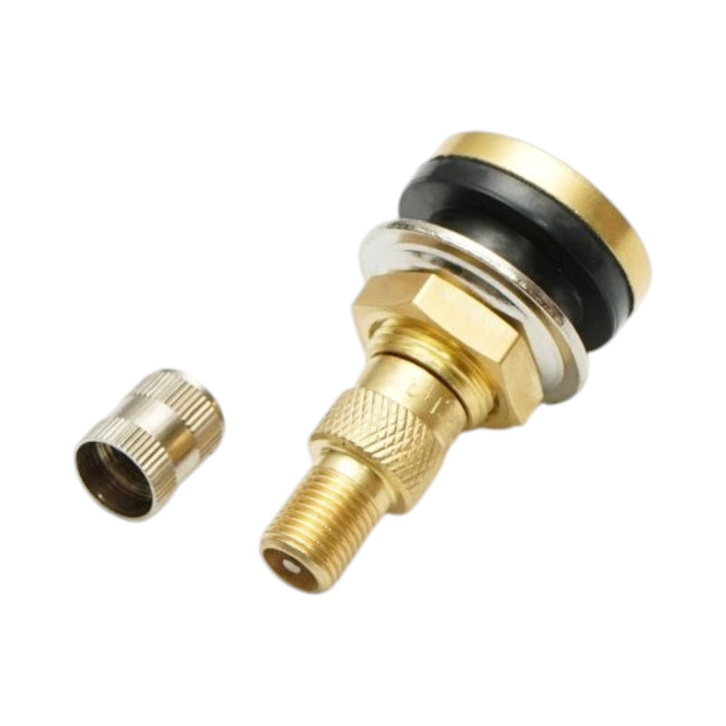 Valvola in ottone TR618C da 43 mm per cerchi agricoli tubeless
