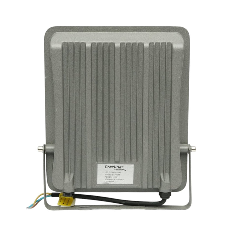 Proiettore LED 100W, 220V, 6500K, 9000lm, fascio largo, 235x200x30mm, IP66 Breckner Germany