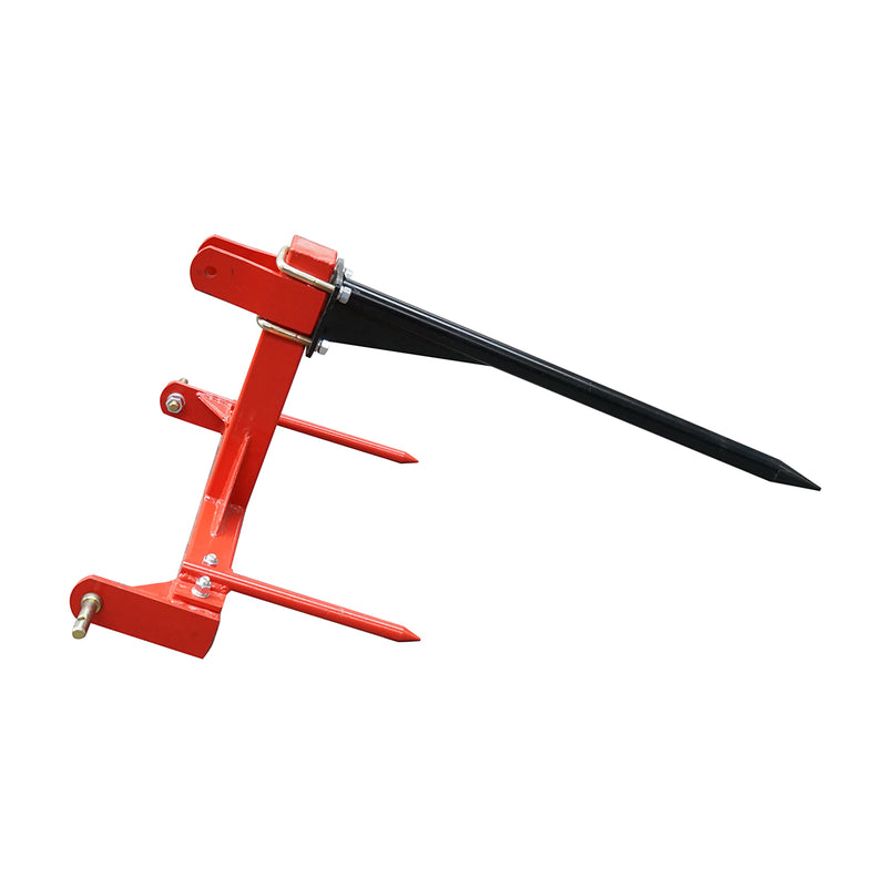 Forca per balle a 3 denti per attacco posteriore, carico max. 200 kg