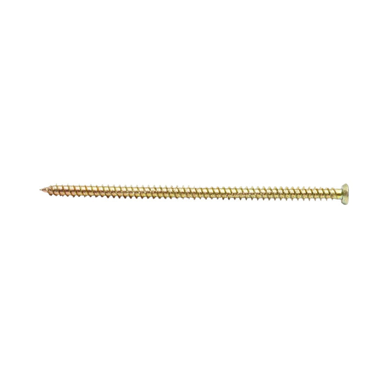 Vite per il fissaggio di serramenti 7,5x152 mm, Torx TX30, acciaio zincato giallo, 100 pz/scatola