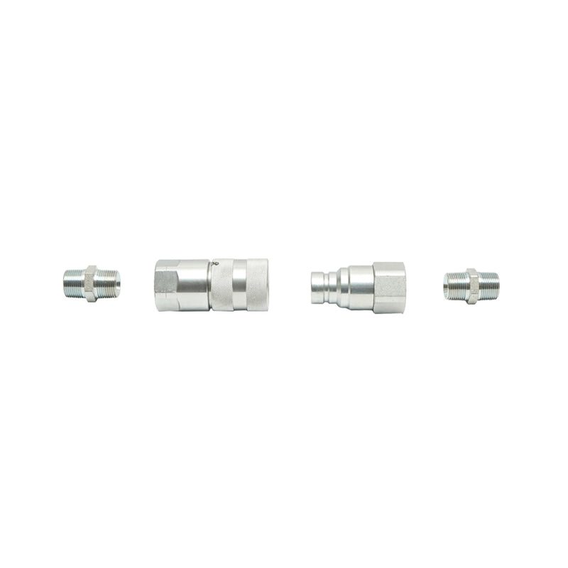 Set di raccordi a innesto rapido da 3/4" (femmina + maschio), adattatore diritto