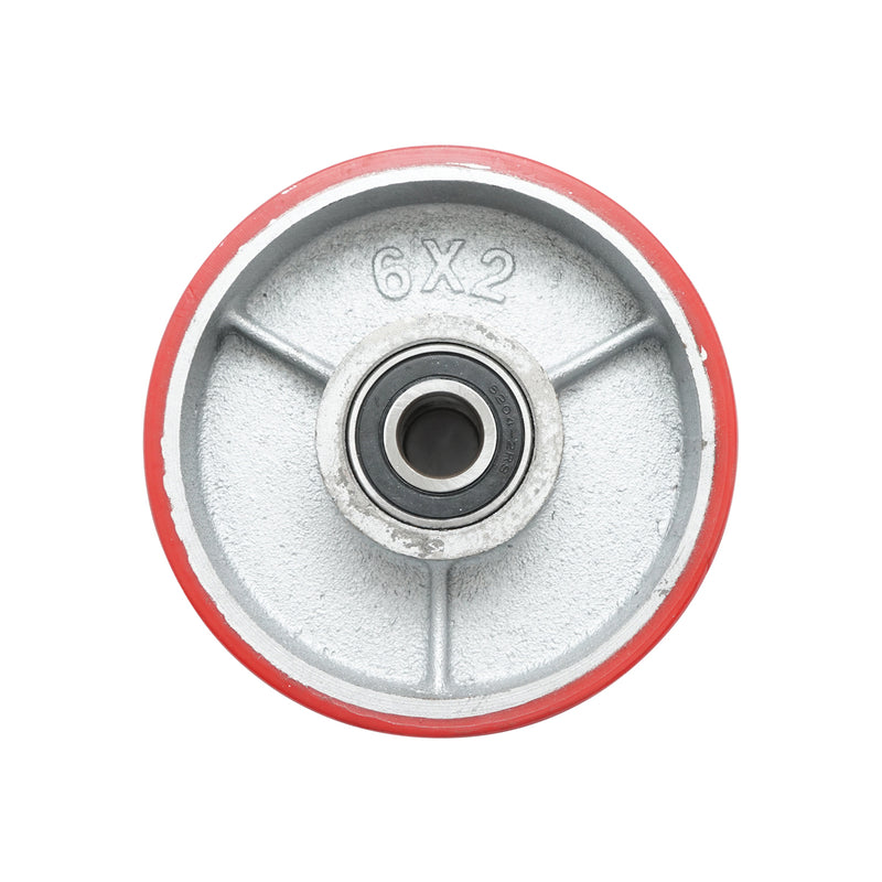 Ruota in silicone per transpallet 150x50 mm