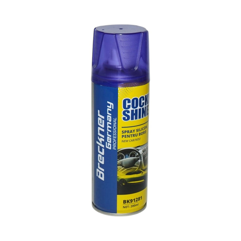 Spray siliconico antistatico per cruscotto profumo "Auto Nuova" 200 ml. Breckner Germany