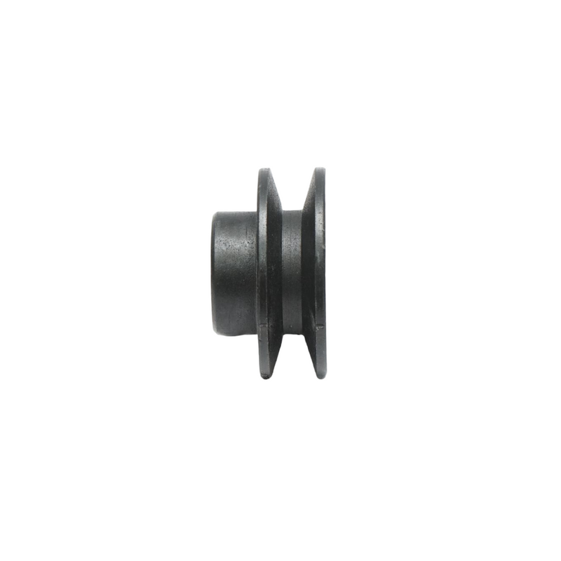 Puleggia a gola singola 56x30 mm per albero da 24 mm con chiavetta