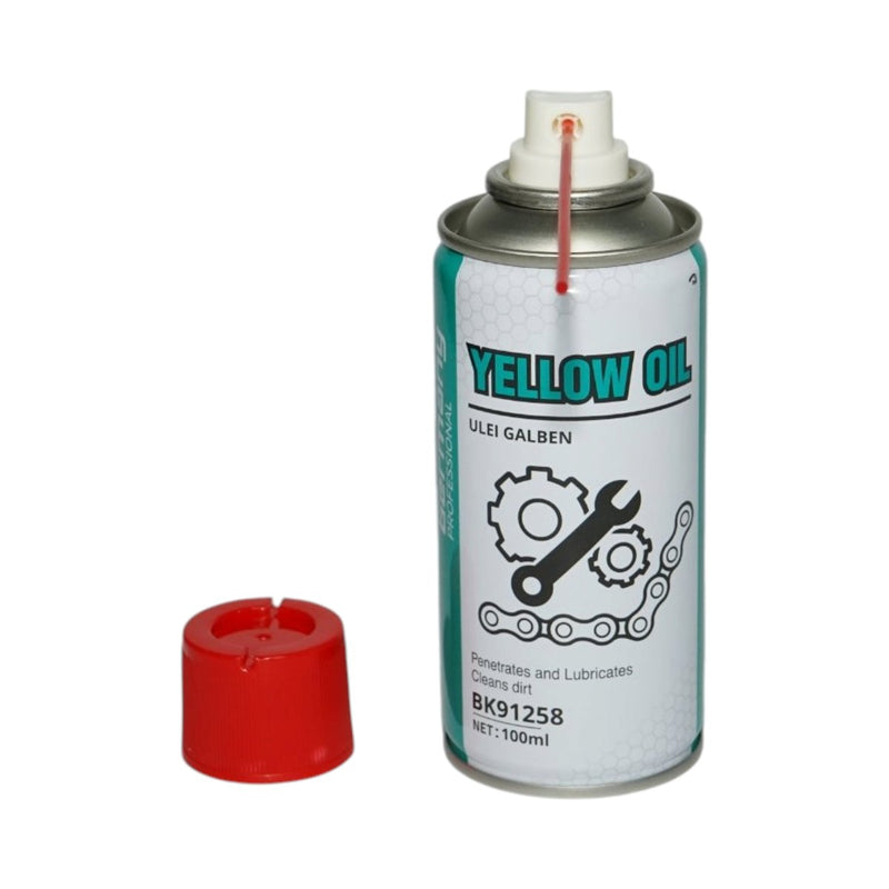 Olio lubrificante giallo spray 100ml Breckner Germany