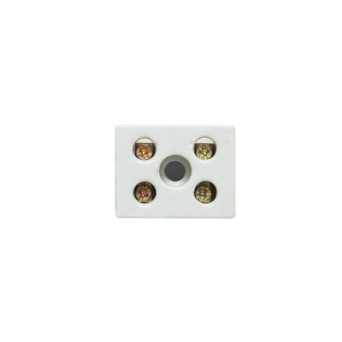 Morsettiera in ceramica 30A, 2 poli 0,5-6mm Leader