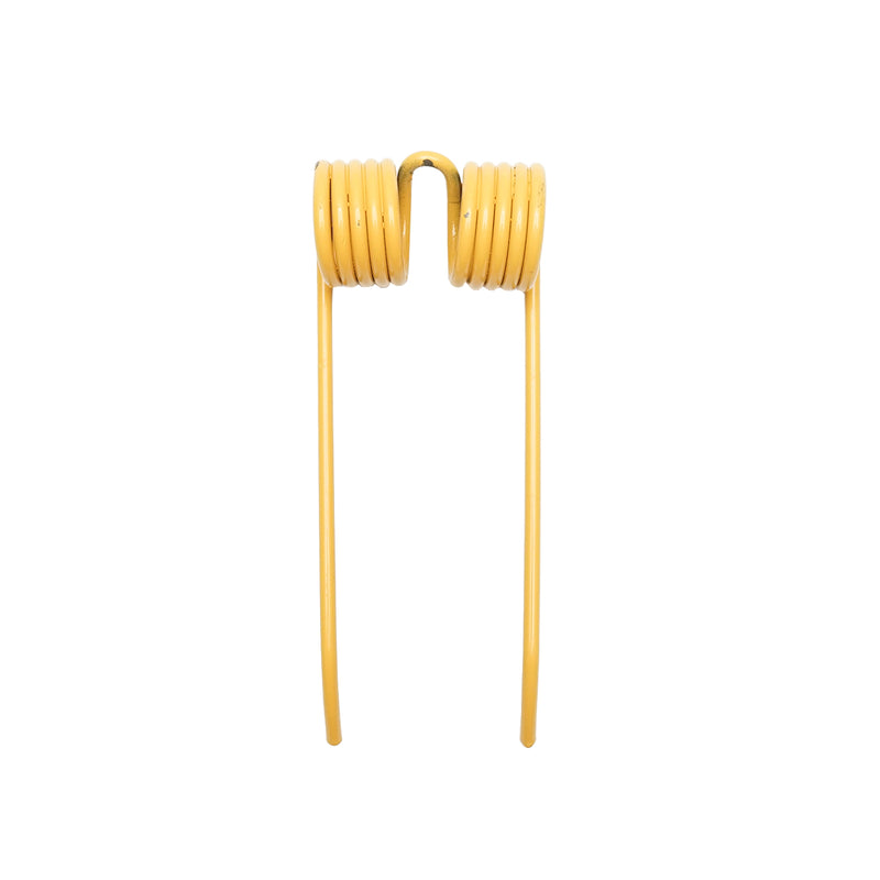 Dente pick-up (molla per pressa per balle) H = 208 mm, L = 71 mm, Ø 5 mm per New Holland, codice OEM 131673, 916031.