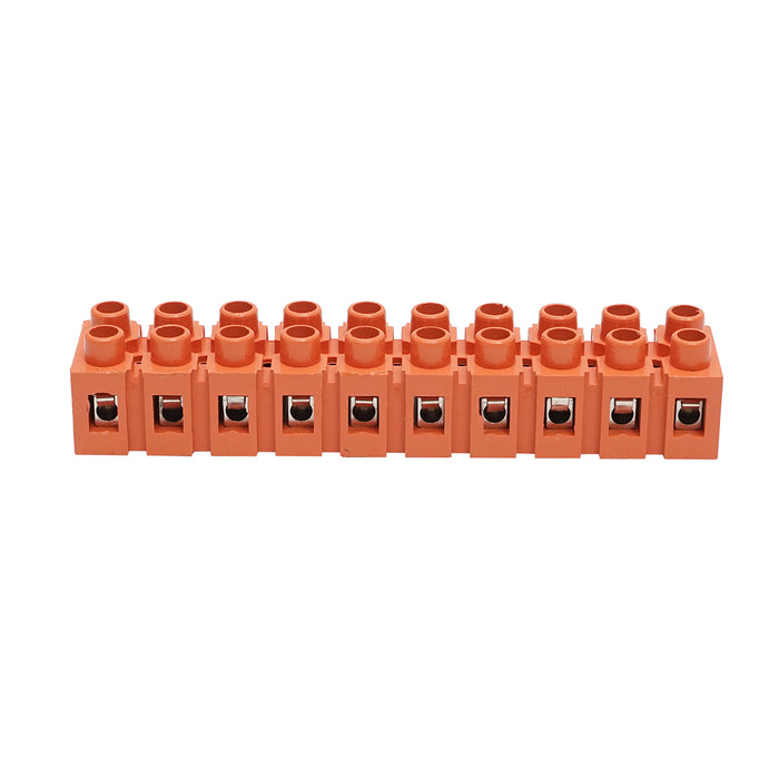 Morsettiera 36A 600V, 10 poli 0,5-6mm Leader