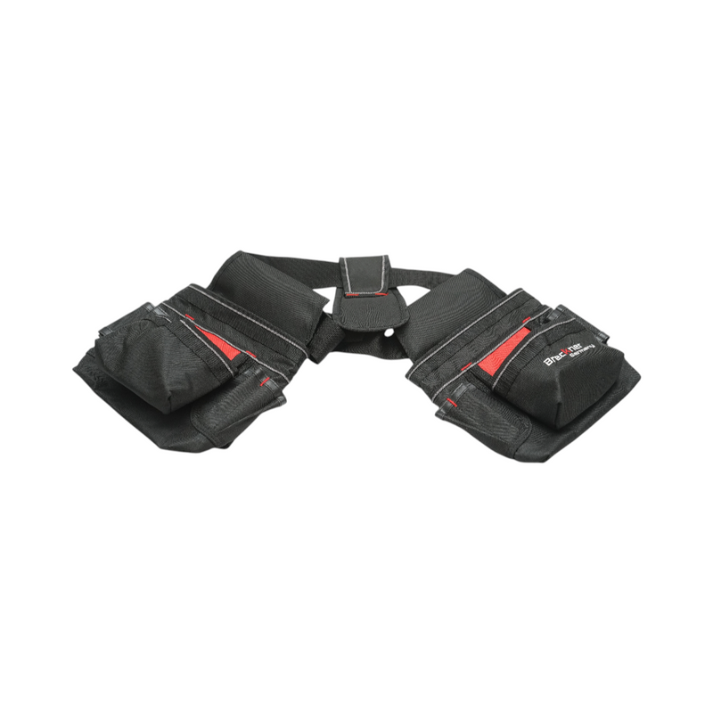 Cintura portautensili doppia multifunzione con tasche multiple, in tessuto Breckner Germany