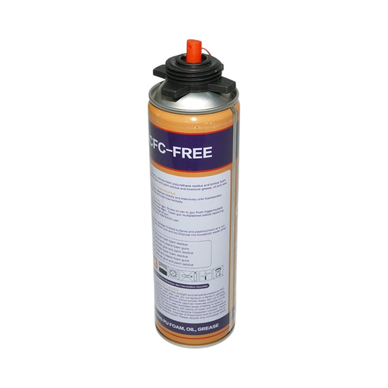 Pulitore per schiuma poliuretanica non indurita (applicazione manuale o con pistola), 500 ml