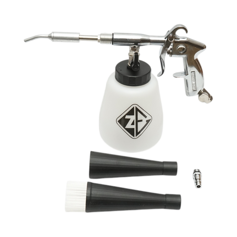 Pistola idropulitrice per interni Tornador, ugello con cuscinetti a sfera e serbatoio da 1 litro. Breckner Germany