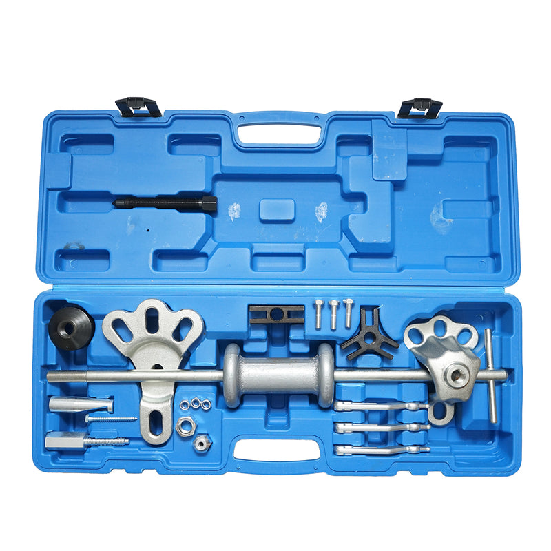 Set estrattore per mozzi e cuscinetti con martello a slitta – 21 pezzi Breckner Germany