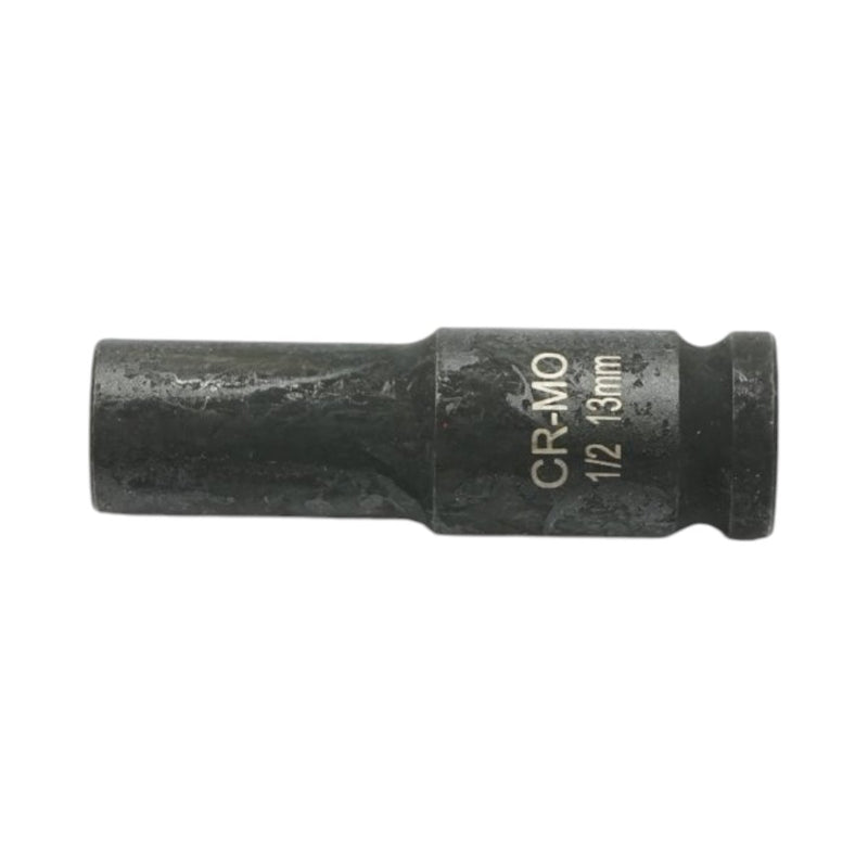 Bussola a impatto lunga da 13 mm, lunghezza 78 mm, attacco quadro da 1/2", acciaio al cromo-molibdeno (Cr-Mo) Breckner Germany