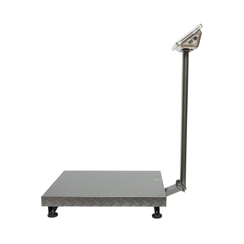 Bilancia a piattaforma elettronica da 700 kg (600x450 mm) con colonna ripiegabile e display LCD