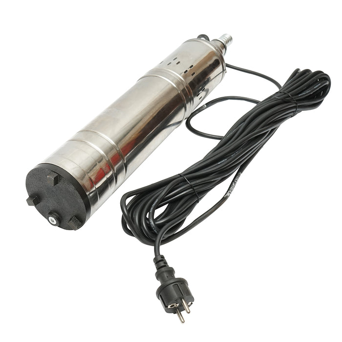 Pompa sommersa 370W 220V, D100mm, 20 l/min, 1.2 m³/h, H70m, motore asciutto 2860 rpm 4QGD1.2-50-0.37 Breckner Germany
