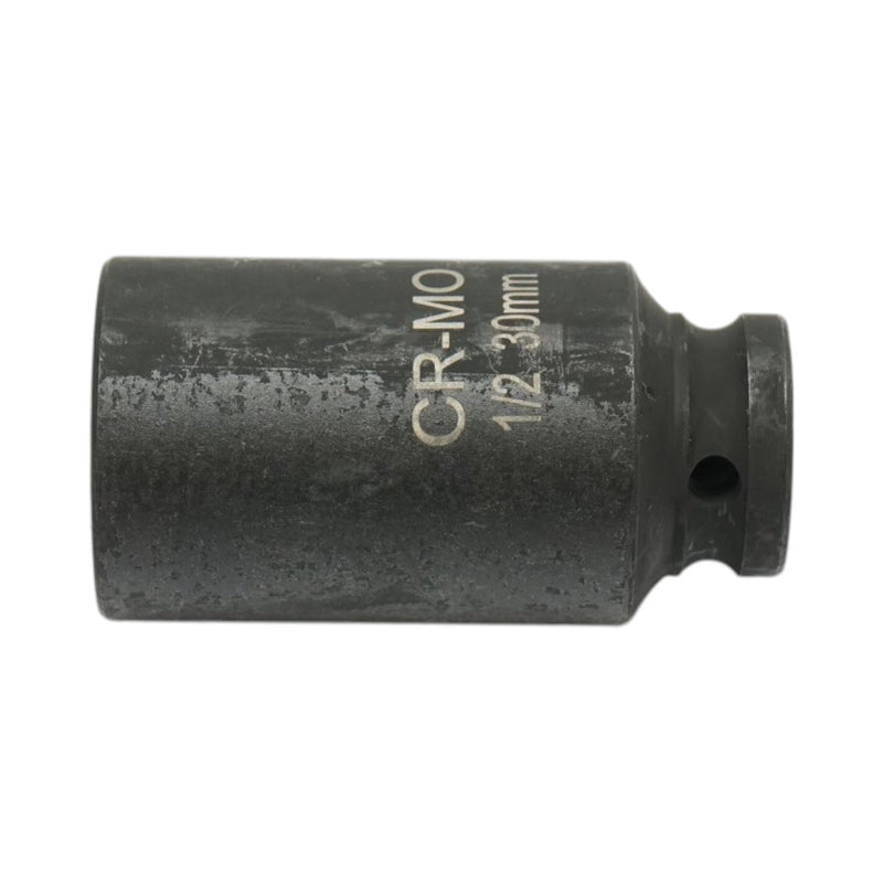 Bussola a impatto lunga 30 mm, lunghezza 78 mm, attacco quadro da 1/2", Cr-Mo Breckner Germany