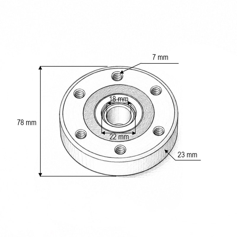 Scatola cuscinetto disco Lemken, codice OEM 31910006